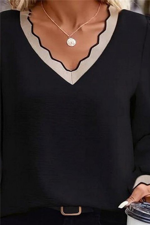 BIOFEHA BLACK női felső, Szín: fekete, IVET.HU - A te online butikod.