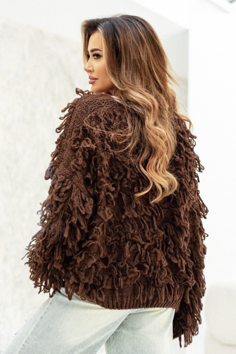 DORFELINA kardigán, Szín: barna, IVET.HU - A te online butikod.