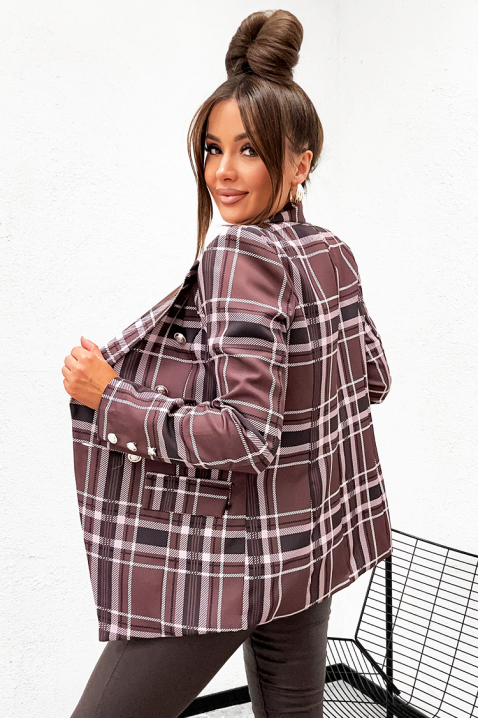 SORANZA BROWN blézer, Szín: barna, IVET.HU - A te online butikod.