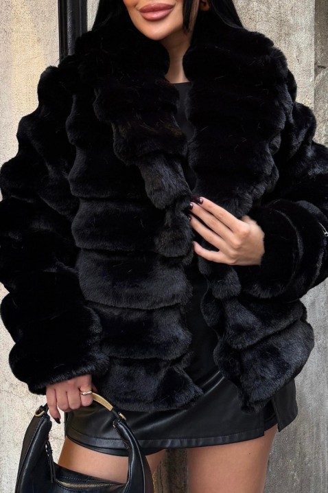 GROIMELFA BLACK kabát, Szín: fekete, IVET.HU - A te online butikod.