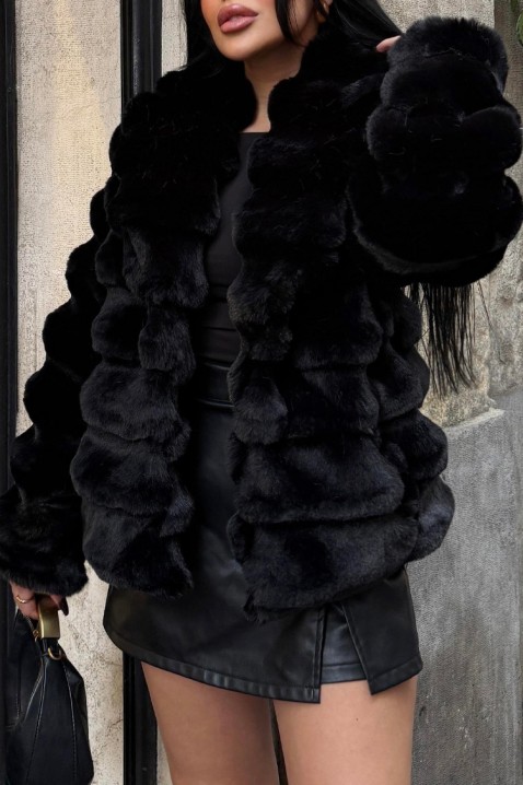 GROIMELFA BLACK kabát, Szín: fekete, IVET.HU - A te online butikod.