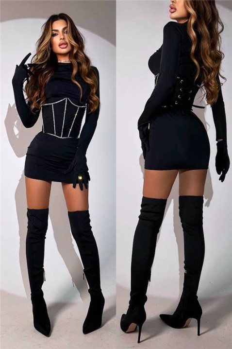 VOLGATA ruha, Szín: fekete, IVET.HU - A te online butikod.