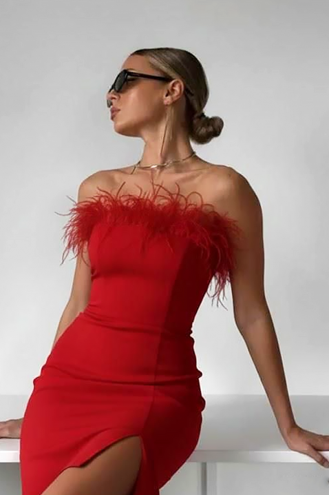 SAROELTA RED ruha, Szín: piros, IVET.HU - A te online butikod.