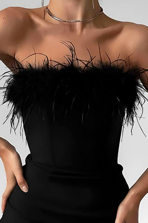 SAROELTA BLACK ruha, Szín: fekete, IVET.HU - A te online butikod.