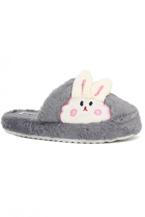 TRIOGEFA GREY női papucs, Szín: szürke, IVET.HU - A te online butikod.