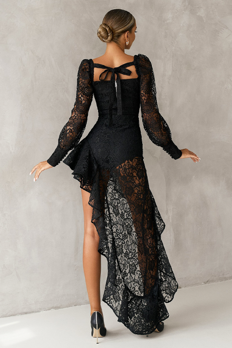 BILVONZA BLACK ruha, Szín: fekete, IVET.HU - A te online butikod.