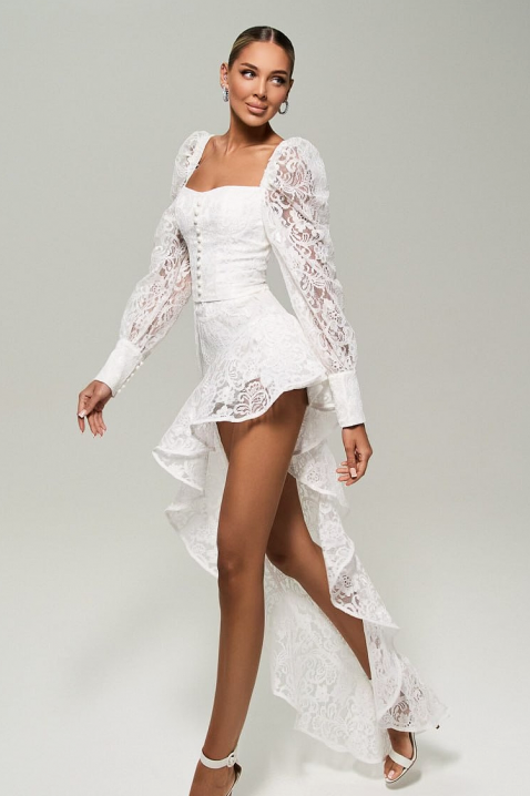 BILVONZA WHITE ruha, Szín: fehér, IVET.HU - A te online butikod.