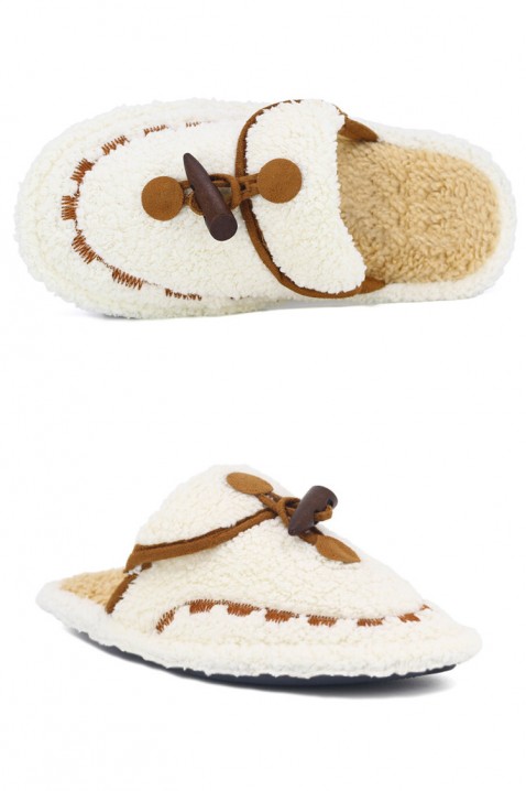 BLOMERFA ECRU női papucs, Szín: ekrü, IVET.HU - A te online butikod.