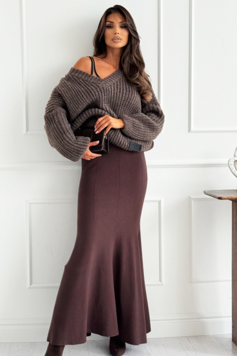 SLEVOLDA MOCHA pulóver, Szín: mokka, IVET.HU - A te online butikod.