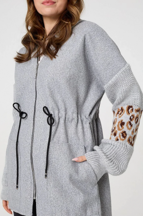 KERTOLSA kardigán, Szín: szürke, IVET.HU - A te online butikod.