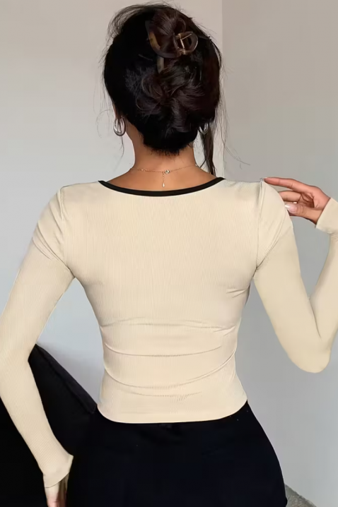 VRIONZA BEIGE női felső, Szín: bézs, IVET.HU - A te online butikod.