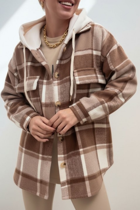 TEBORINA kardigán, Szín: barna, IVET.HU - A te online butikod.