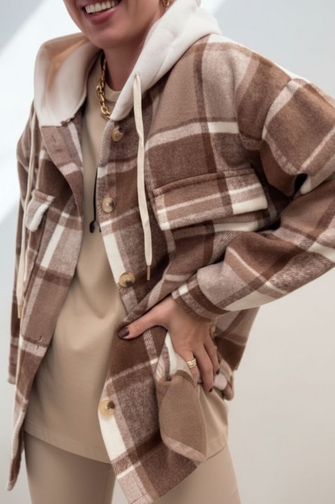 TEBORINA kardigán, Szín: barna, IVET.HU - A te online butikod.