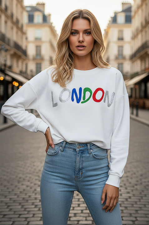 MANDELIA WHITE női felső, Szín: fehér, IVET.HU - A te online butikod.