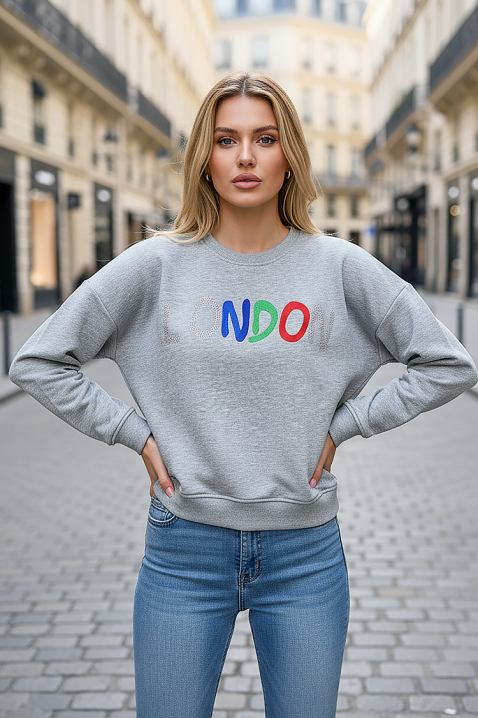 MANDELIA GREY női felső, Szín: szürke, IVET.HU - A te online butikod.