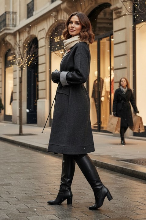 SLAVENZA kabát, Szín: szürke, IVET.HU - A te online butikod.