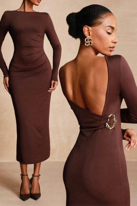 TOFEILA ruha, Szín: barna, IVET.HU - A te online butikod.