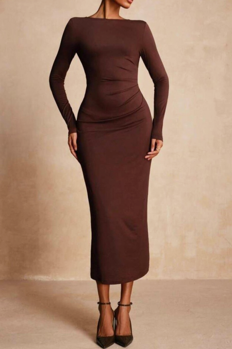 TOFEILA ruha, Szín: barna, IVET.HU - A te online butikod.