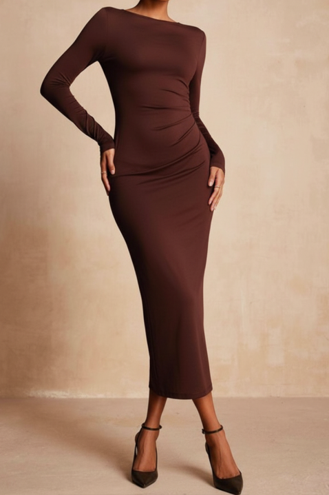 TOFEILA ruha, Szín: barna, IVET.HU - A te online butikod.