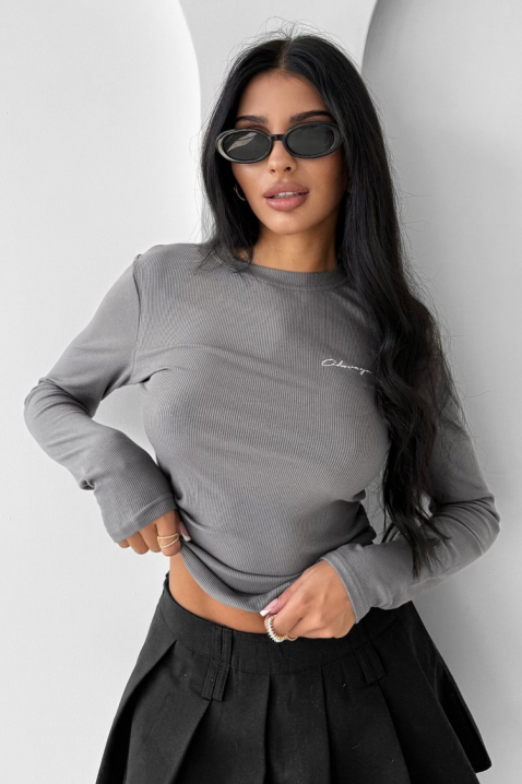 DAVROLZA GREY női felső, Szín: szürke, IVET.HU - A te online butikod.