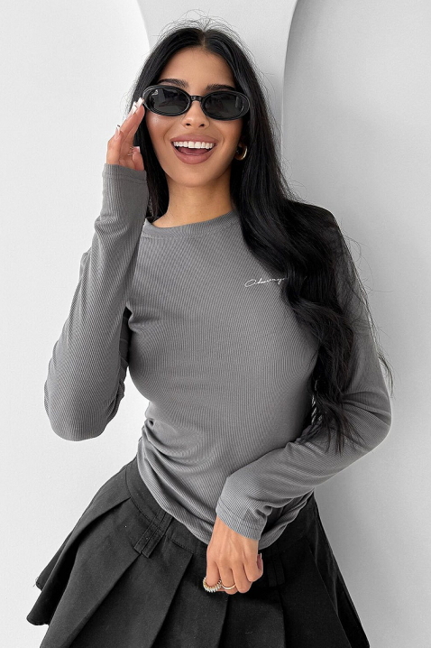 DAVROLZA GREY női felső, Szín: szürke, IVET.HU - A te online butikod.