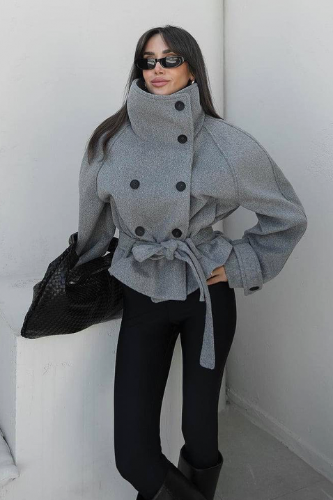 GREIONA GREY kabát, Szín: szürke, IVET.HU - A te online butikod.