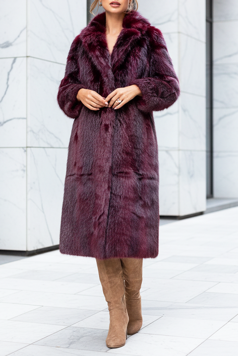 BORDINZA kabát, Szín: bordó, IVET.HU - A te online butikod.