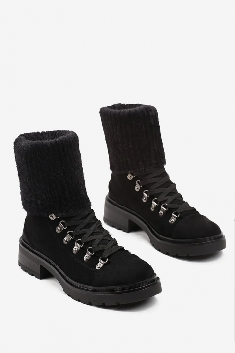 HLOVELDA női bakancs, Szín: fekete, IVET.HU - A te online butikod.