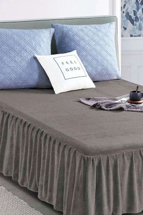 OPRELMA GRAFIT 160x200 cm ágytakaró, Szín: grafitszürke, IVET.HU - A te online butikod.