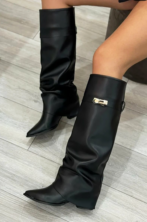 GIVENDRA BLACK csizma, Szín: fekete, IVET.HU - A te online butikod.