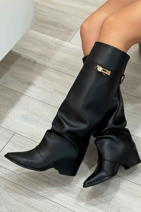 GIVENDRA BLACK csizma, Szín: fekete, IVET.HU - A te online butikod.