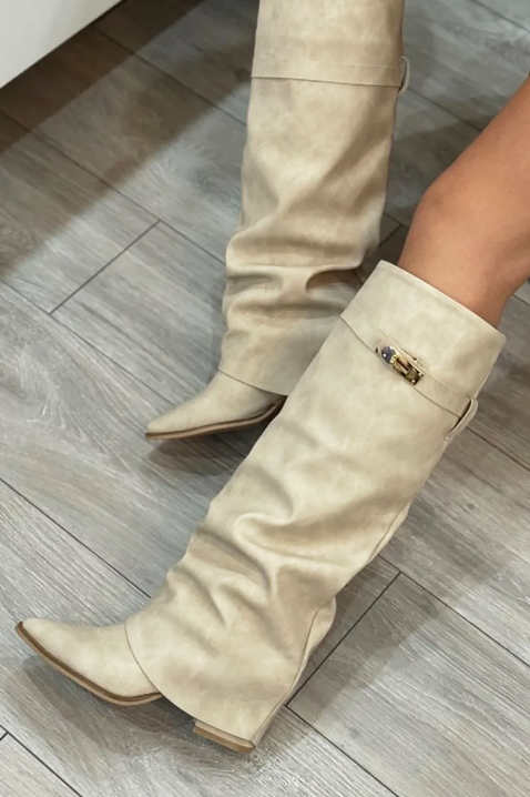 GIVENDRA ECRU csizma, Szín: ekrü, IVET.HU - A te online butikod.