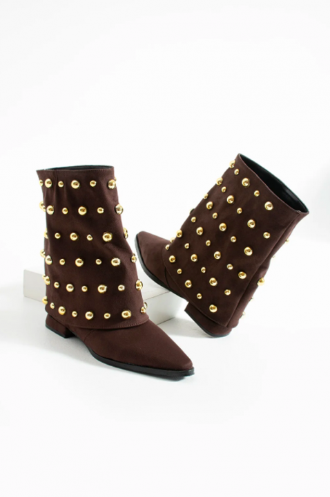 BENTIHA BROWN női csizma, Szín: barna, IVET.HU - A te online butikod.