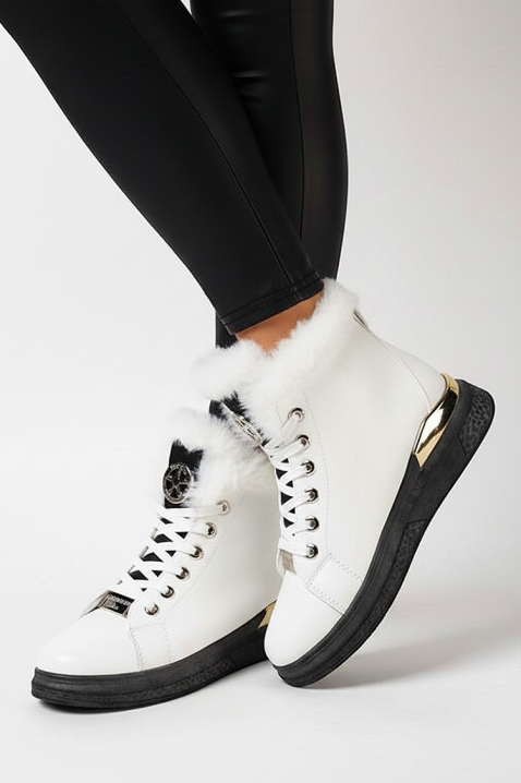 VEONELZA WHITE női bakancs, Szín: fehér, IVET.HU - A te online butikod.