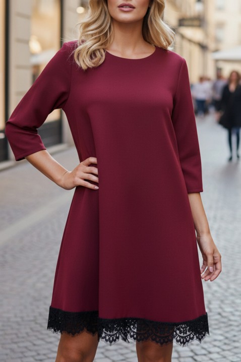 DEBROLA BORDO ruha, Szín: bordó, IVET.HU - A te online butikod.