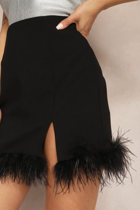 PURZELDA BLACK szoknya, Szín: fekete, IVET.HU - A te online butikod.