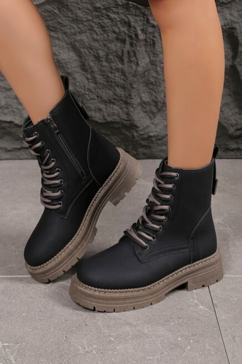 MONDEGA BLACK női bakancs, Szín: fekete, IVET.HU - A te online butikod.