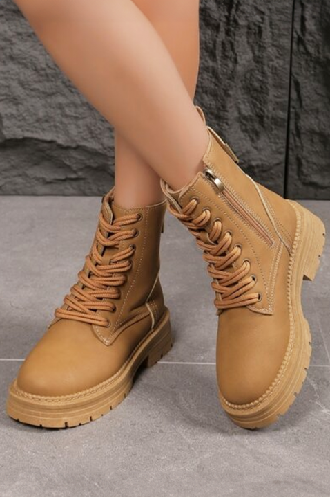 MONDEGA BROWN női bakancs, Szín: világosbarna, IVET.HU - A te online butikod.