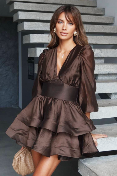 VLONDELA BROWN ruha, Szín: barna, IVET.HU - A te online butikod.