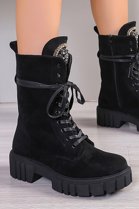 NIOLMEA BLACK női bakancs, Szín: fekete, IVET.HU - A te online butikod.