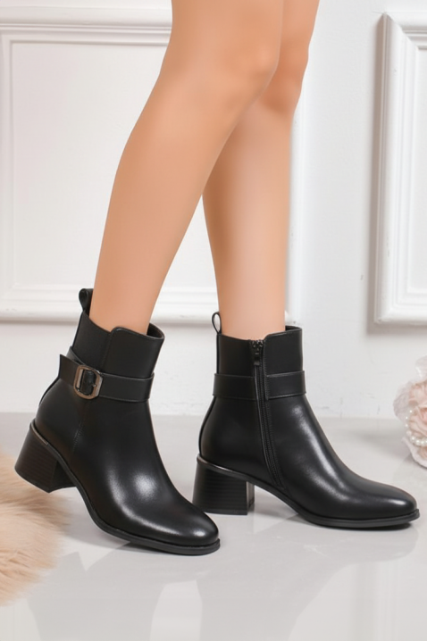 BERDILFA női csizma, Szín: fekete, IVET.HU - A te online butikod.