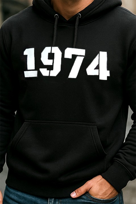 HERTEZ férfi pulóver, Szín: fekete, IVET.HU - A te online butikod.