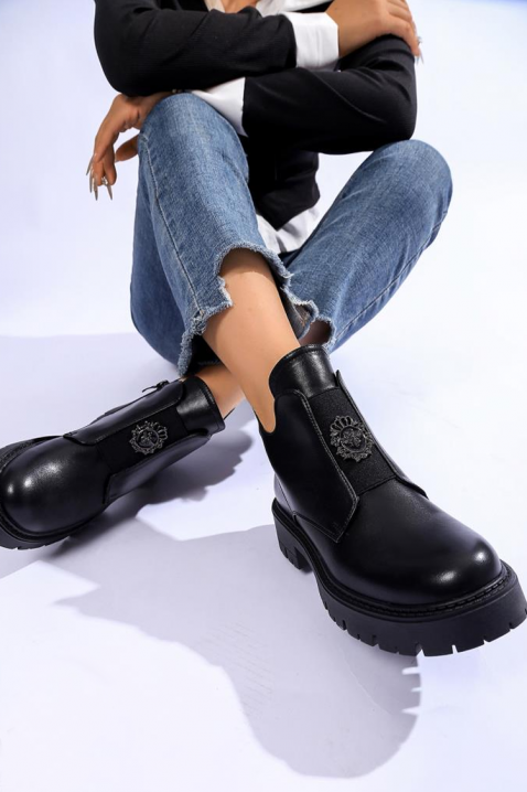 BLUSTEGA női bakancs, Szín: fekete, IVET.HU - A te online butikod.