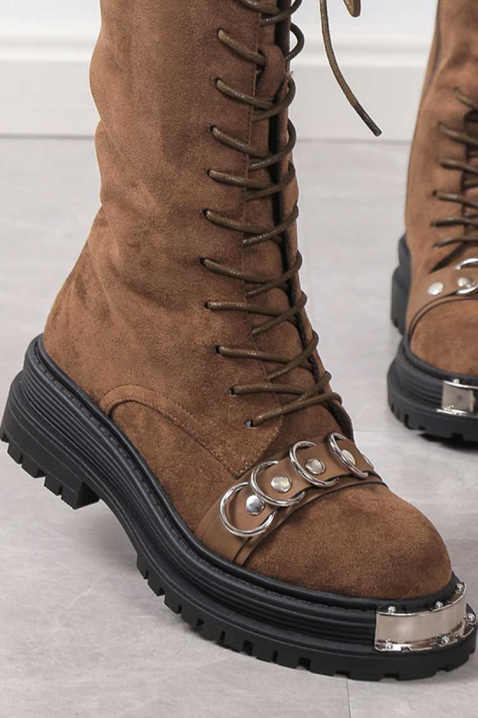 SERMOLJA BROWN női bakancs, Szín: barna, IVET.HU - A te online butikod.