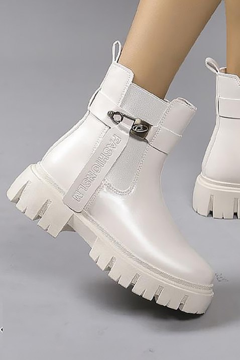 BRIOGELA női bakancs, Szín: fehér, IVET.HU - A te online butikod.