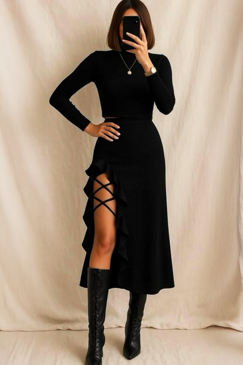 ZMIORDA szoknya, Szín: fekete, IVET.HU - A te online butikod.