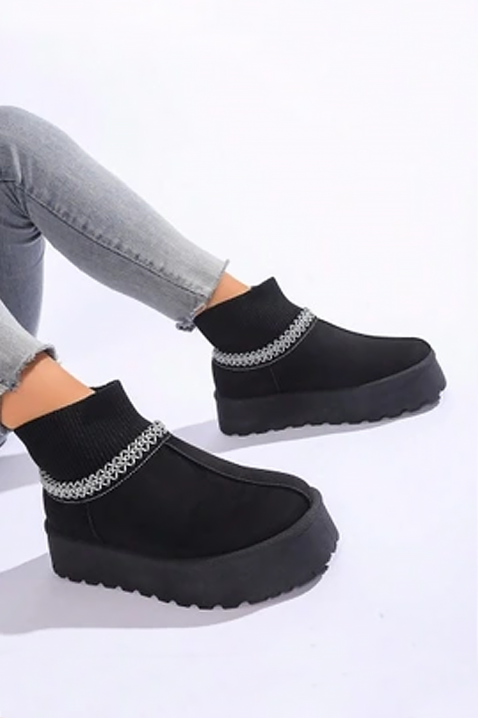 ALZENDA női csizma, Szín: fekete, IVET.HU - A te online butikod.