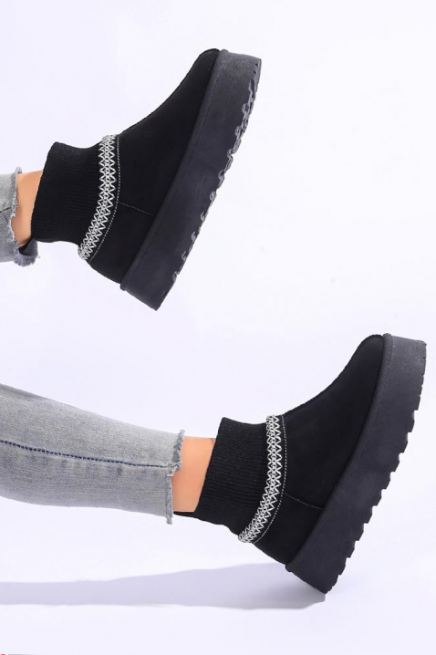 ALZENDA női csizma, Szín: fekete, IVET.HU - A te online butikod.