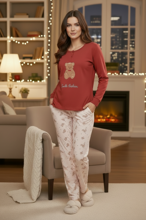 KARLITTA RED pizsama, Szín: piros, IVET.HU - A te online butikod.