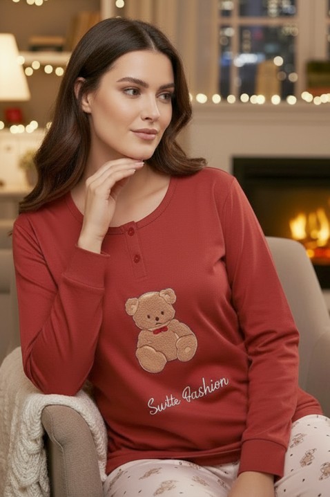 KARLITTA RED pizsama, Szín: piros, IVET.HU - A te online butikod.